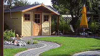 Betongartenhaus für Ihre individuelle Gartenlandschaft